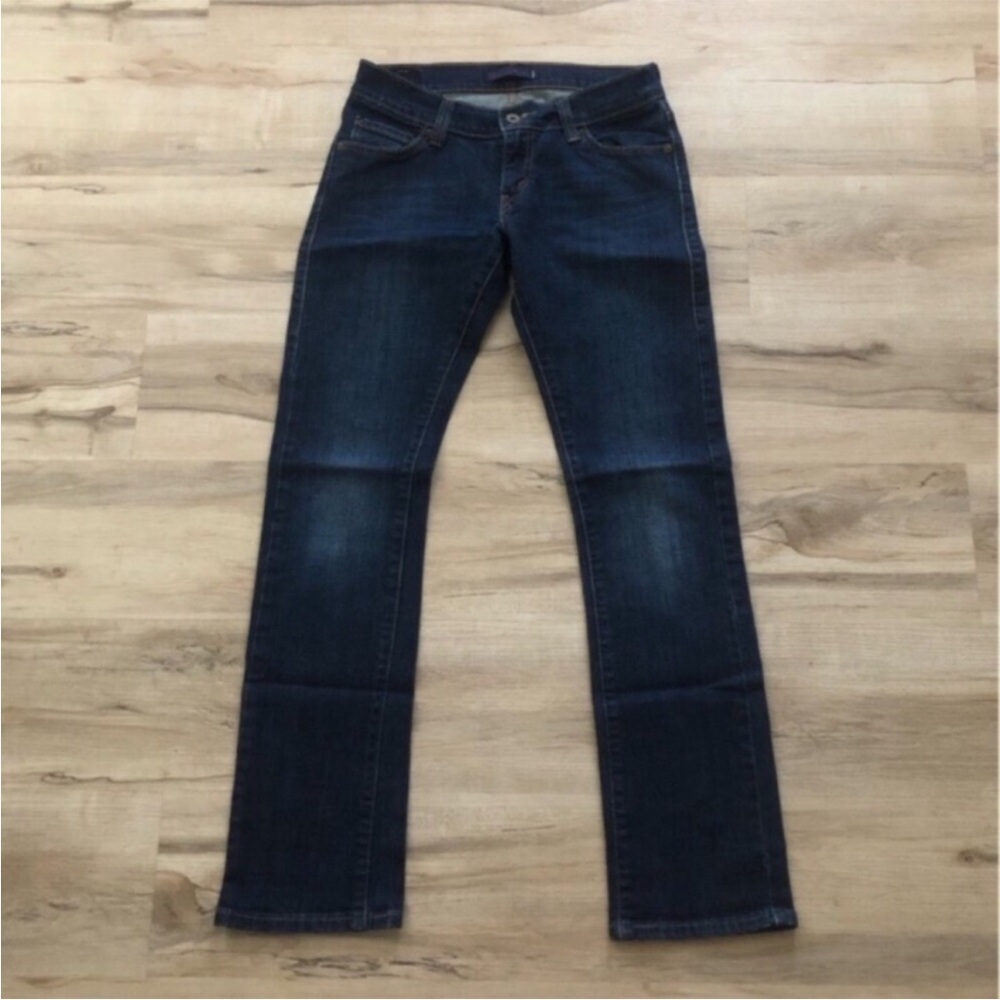 Levi’s 504 Tilted Dark Denim Jeans